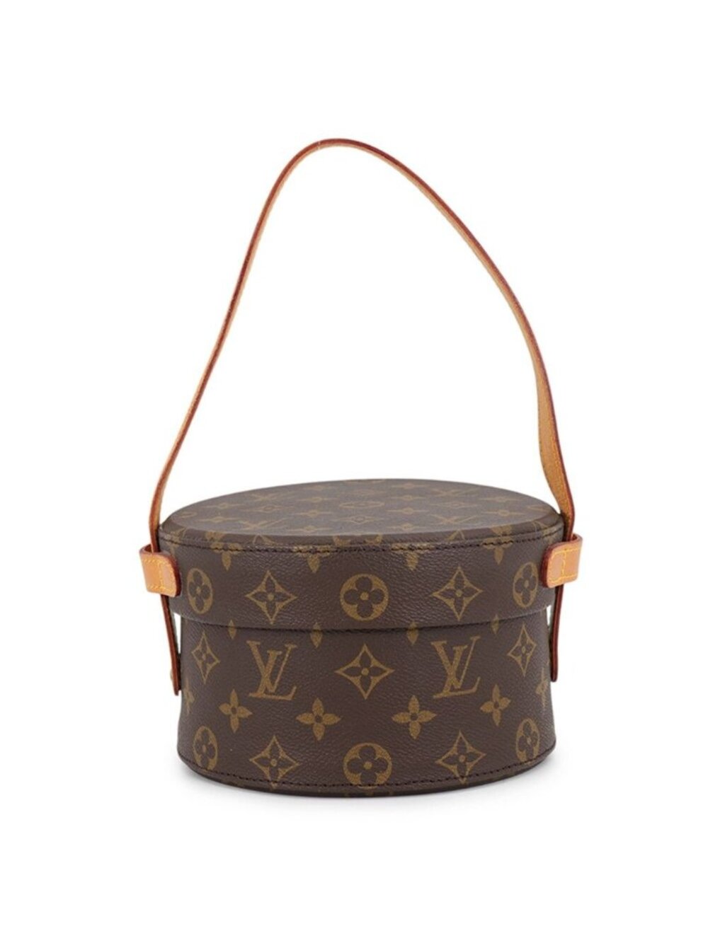 Louis Vuitton Monogram Brown Tool Case Container Handbag